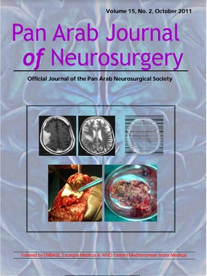 Pan Arab Journal of Neurosurgery